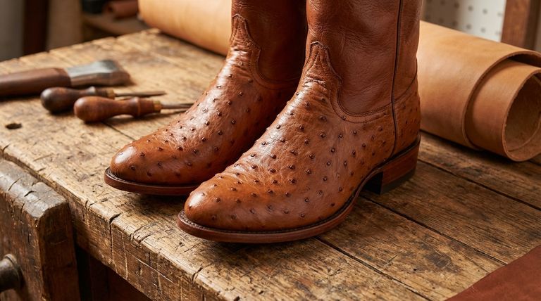 What makes ostrich leather cowboy boots unique? Discover Unmatched Comfort & Style