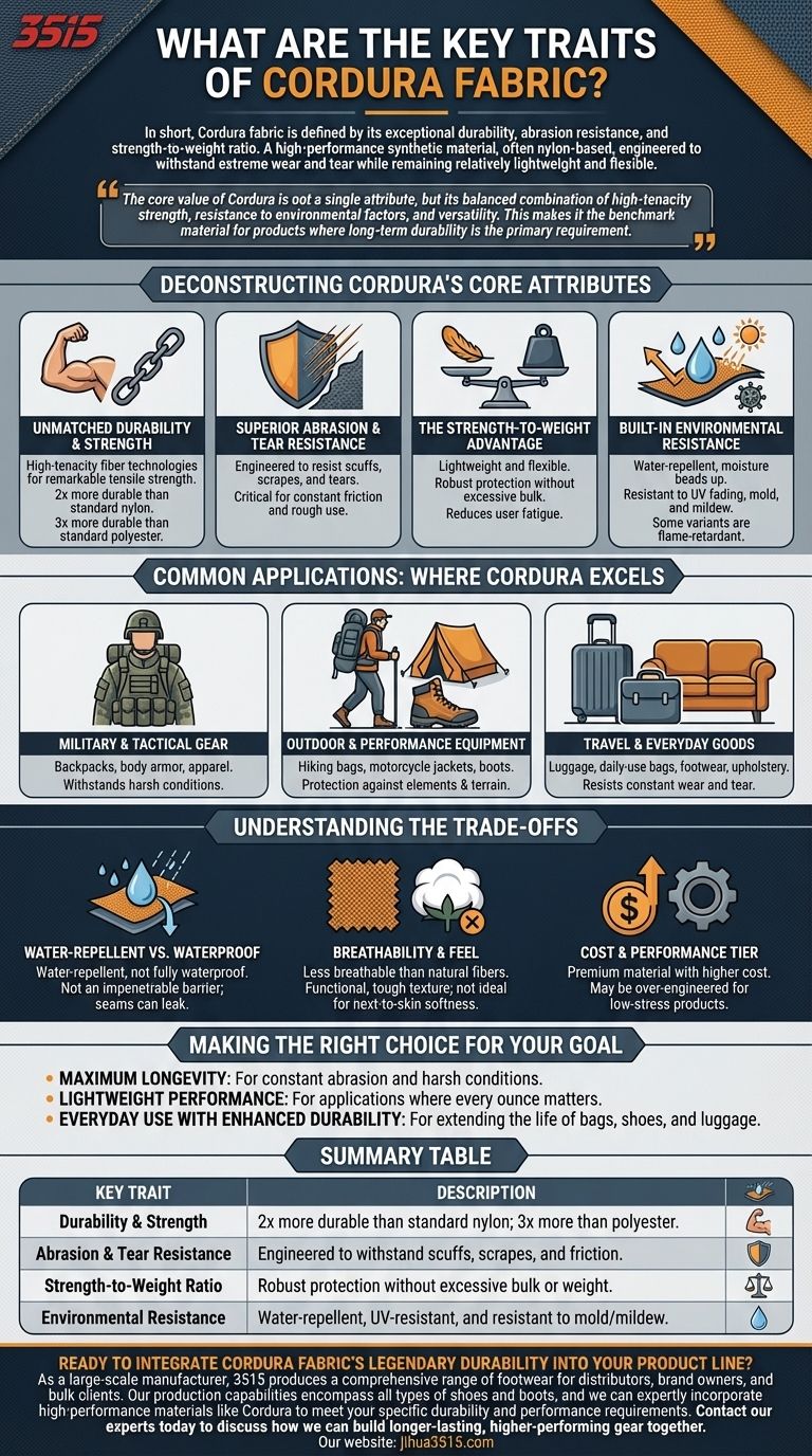 Cordura面料的关键特性是什么？无与伦比的耐用性，专为严苛装备而设计 图解指南