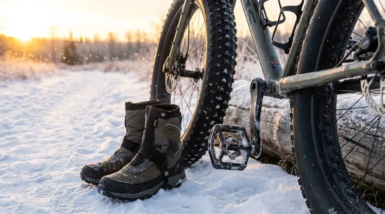 Como o material do pedal afeta o calor dos pés durante o ciclismo de inverno? A chave para conquistar os pés frios