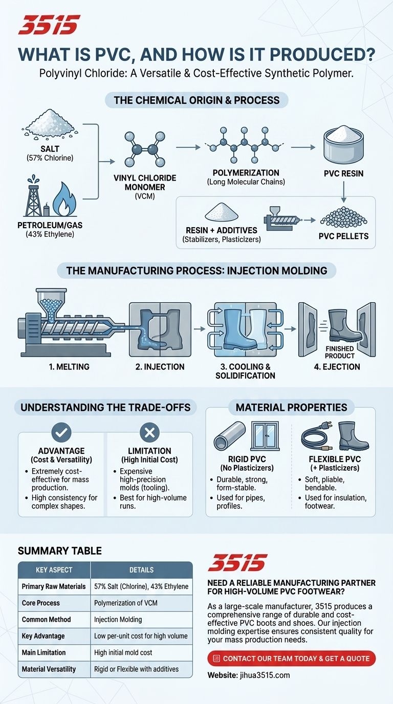 What is PVC, and how is it produced? A Guide to Cost-Effective, Durable Polymer Manufacturing Visual Guide