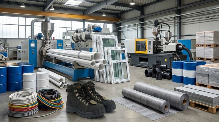 ¿Cuáles son las principales aplicaciones del PVC en la fabricación? Desde tuberías hasta tubos médicos