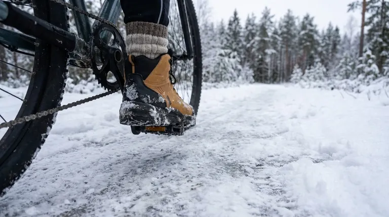 Quelles sont les considérations pour le choix des chaussettes lors du cyclisme en hiver ? Gardez vos pieds au chaud et au sec