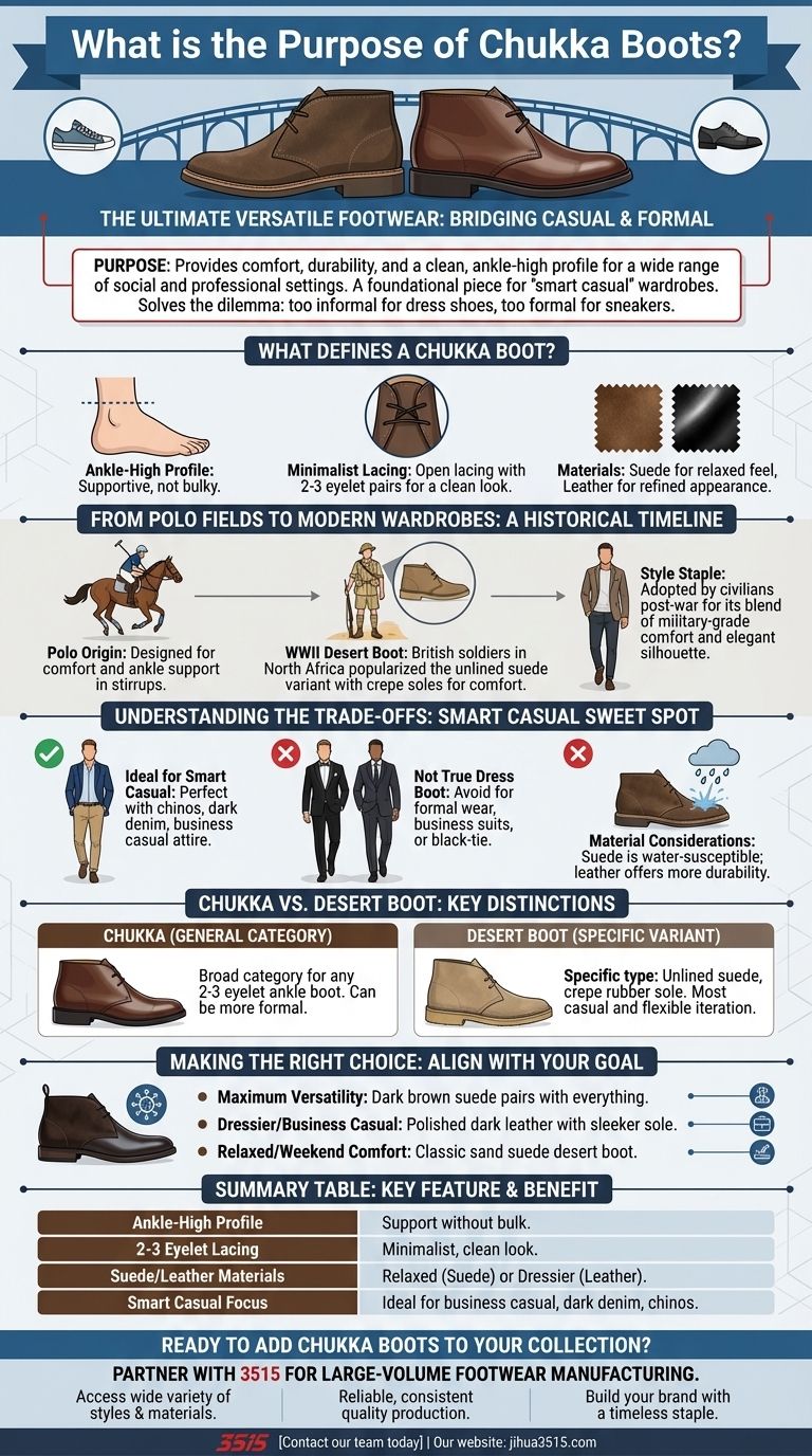 ما هو الغرض من أحذية تشوكا؟ تحقيق تنوع أنيق غير رسمي دليل مرئي