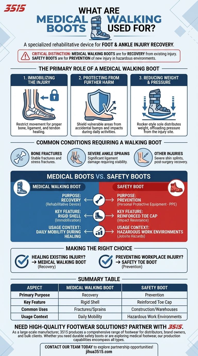 Para que servem as botas ortopédicas? Proteção Essencial para a Recuperação de Lesões Guia Visual