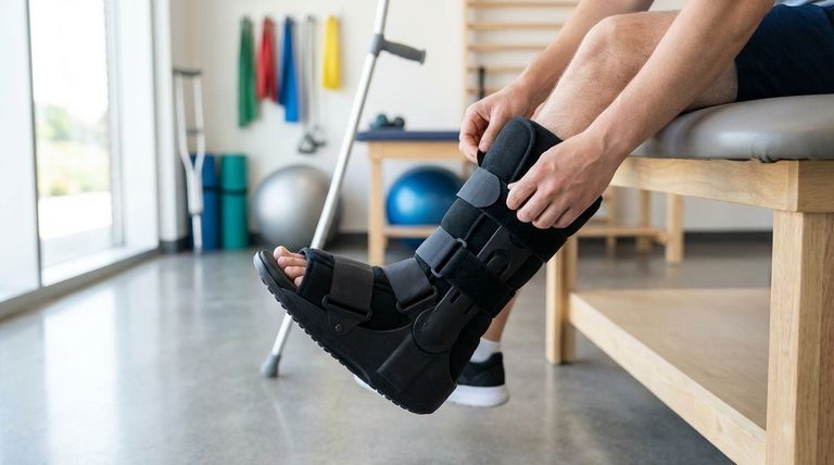 ウォーキングブーツを着用する際に考慮すべきことは何ですか?安全で効果的な回復を確保しましょう