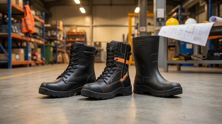 Quali sono le differenze tra scarponi da lavoro allacciati, con cerniera laterale e a calzata rapida? Trova la calzata perfetta per sicurezza e praticità