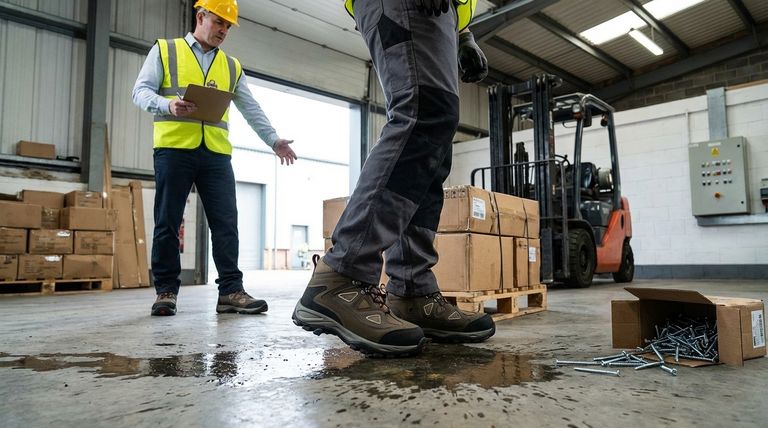 How do employers determine appropriate protective footwear? Start with a Job Hazard Assessment.