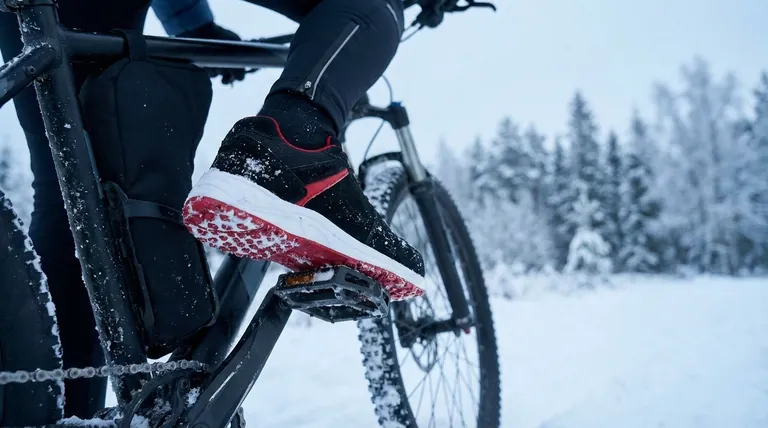 Comment la flexibilité de la semelle affecte-t-elle la chaleur des pieds lors du cyclisme hivernal ? Maximisez le confort et les performances.