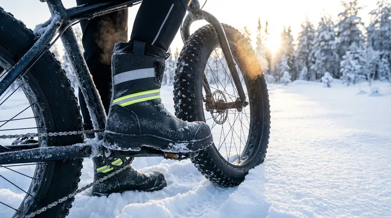 Quels problèmes peuvent survenir avec des bottes gelées lors du cyclisme hivernal ? Évitez les ampoules douloureuses et les pieds froids