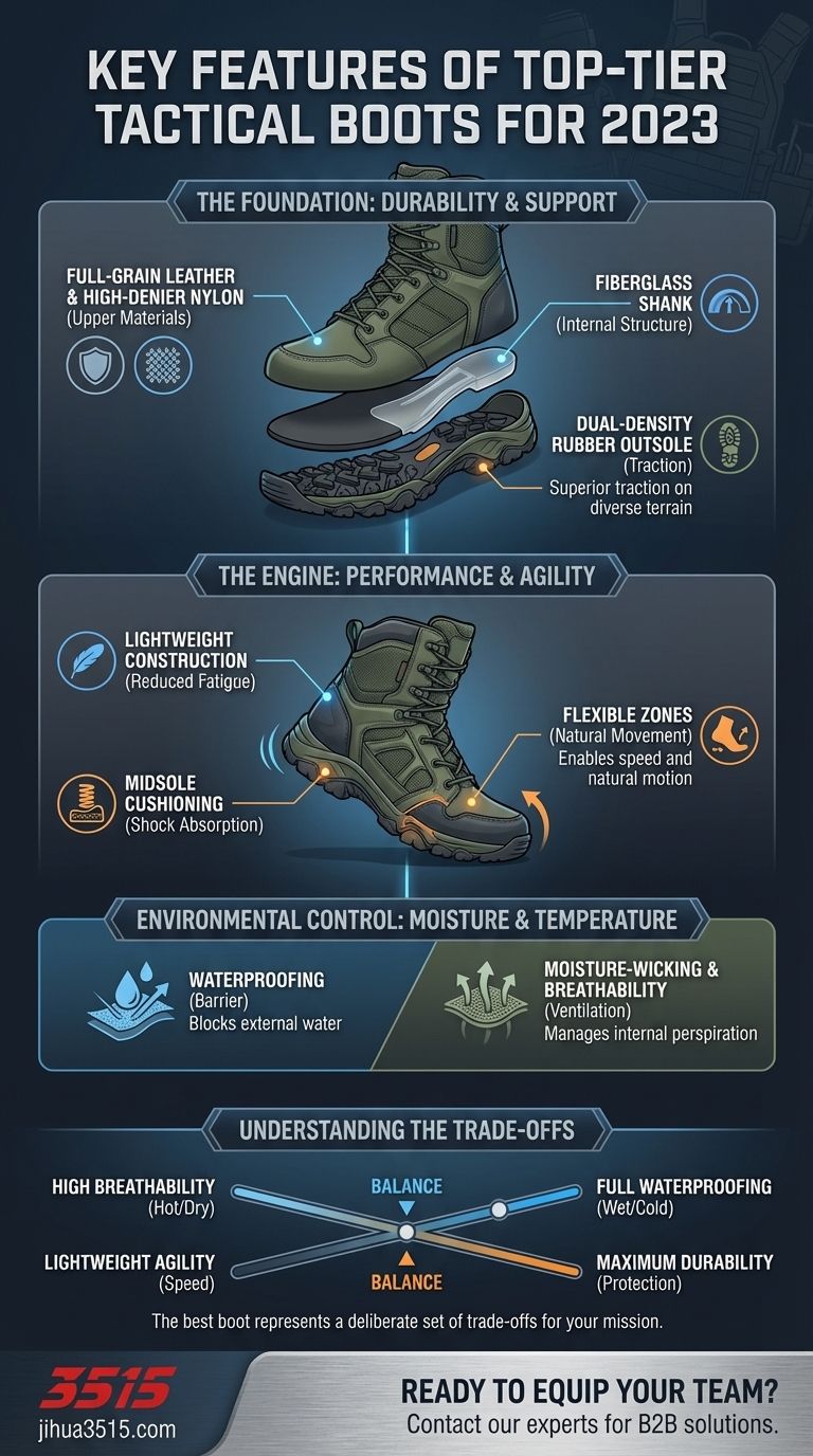Каковы ключевые особенности тактических ботинок высшего класса в 2023 году? Найдите идеальные ботинки для вашей миссии Визуальное руководство