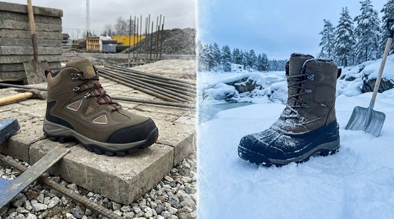 What are the key differences between winter boots and normal work boots? Choosing the Right Footwear for Safety and Warmth