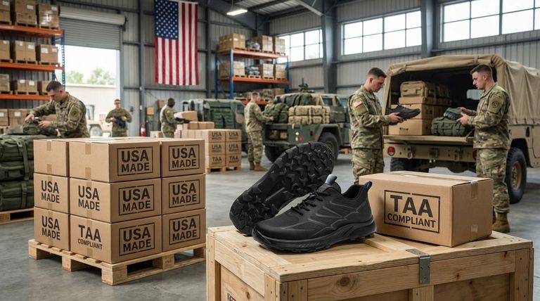 What are the main compliance considerations for military boot procurement? Navigating TAA & Domestic Sourcing