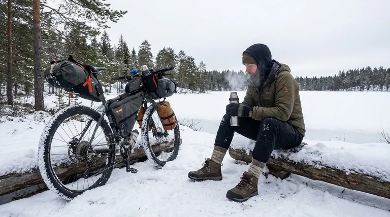 Quelles sont les considérations clés pour des chaussures de bikepacking économiques par temps froid ? Construire un système chaud et sec