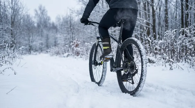 Que calçado é recomendado para passeios diurnos de BTT no inverno? Maximize o calor e o desempenho