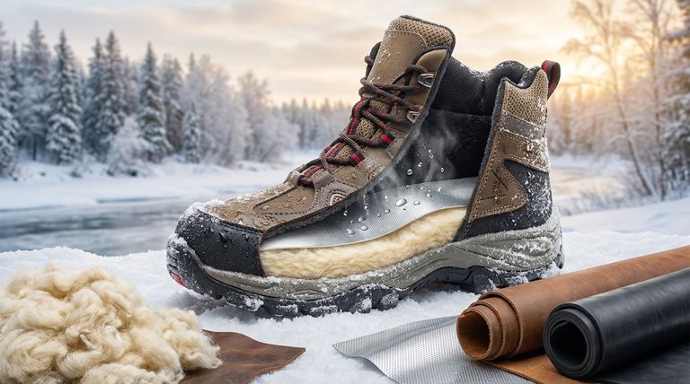 ¿Qué materiales se utilizan para fabricar botas de invierno para mantener los pies calientes y secos? Una guía para el sistema esencial de capas