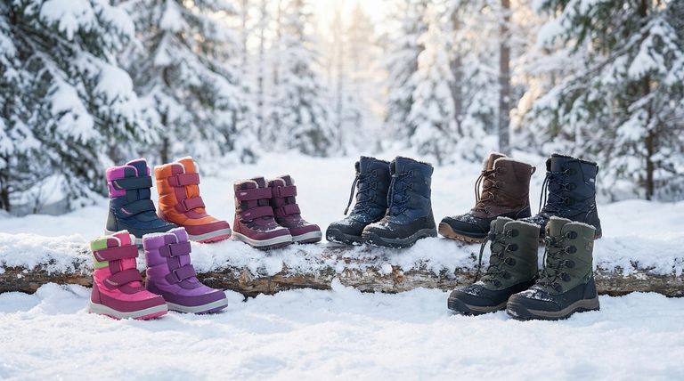 Que variedade de opções estão disponíveis para botas de inverno infantis? Um guia para estilos casuais vs. focados em atividades