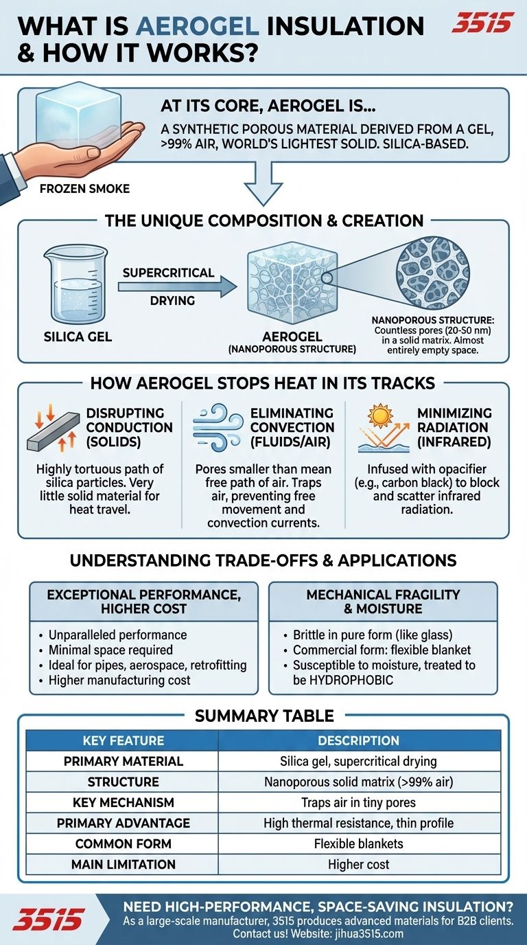 エアロゲル断熱材は何から作られており、どのように機能するのでしょうか？世界最高の断熱材の秘密を解き明かしましょう。 ビジュアルガイド