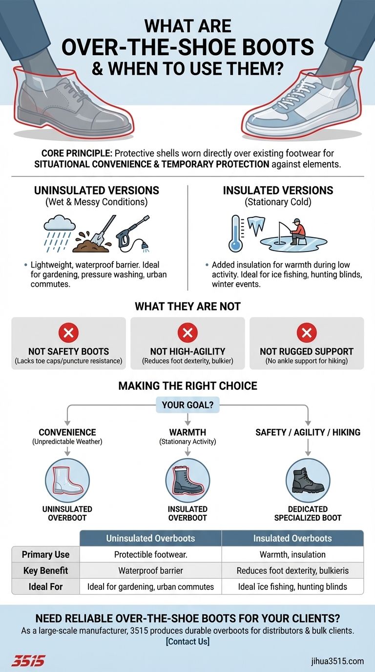 什么是套鞋？何时使用它们？方便的鞋类保护指南 图解指南