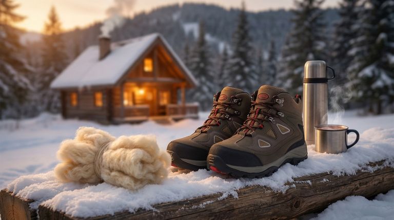 Quais são os benefícios do isolamento de lã ou pele de ovelha em botas de inverno? Calor e conforto naturais imbatíveis