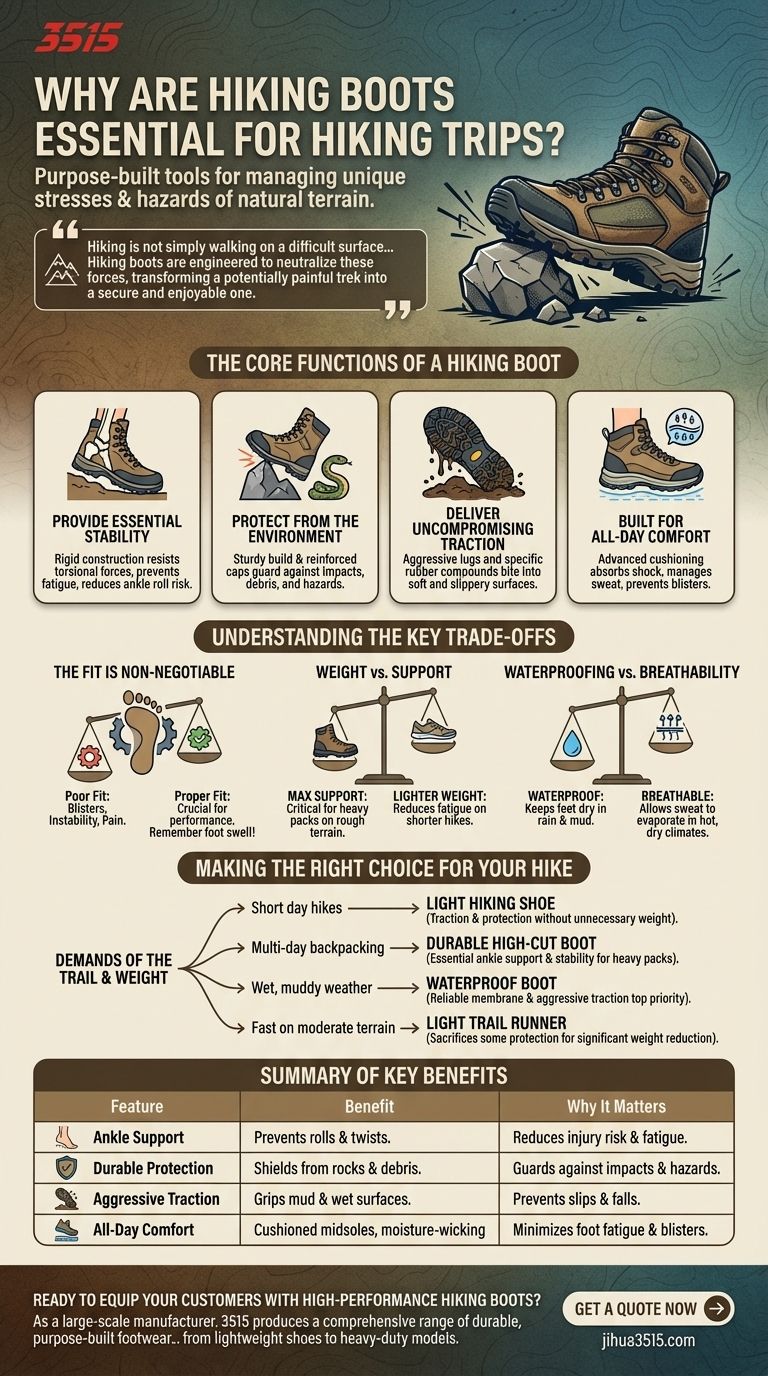 Pourquoi les chaussures de randonnée sont-elles essentielles pour les excursions ? Le guide ultime de la sécurité et du confort sur les sentiers Guide Visuel