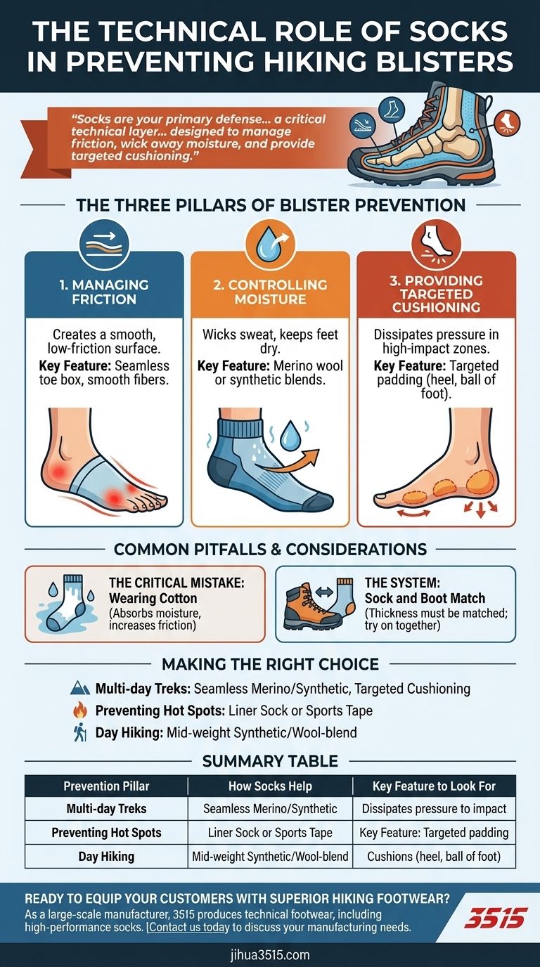 Quel est le rôle des chaussettes dans la prévention des ampoules lors des randonnées ? Votre clé pour des randonnées sans douleur Guide Visuel