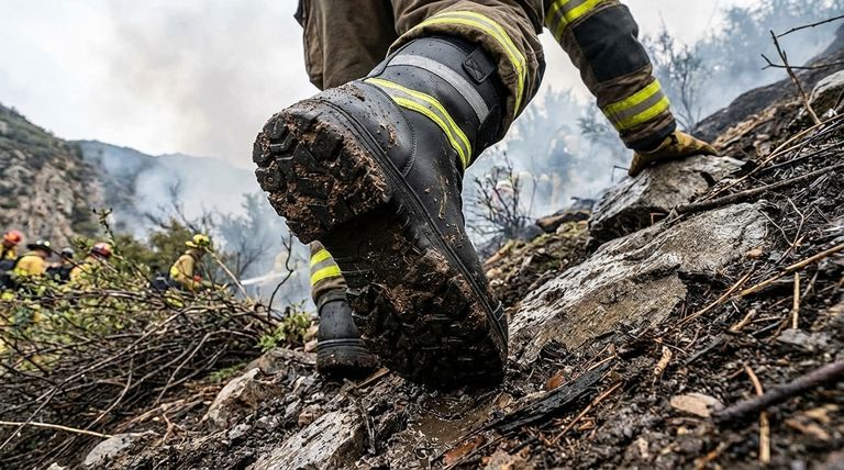 Pourquoi la conception de la bande de roulement est-elle importante pour les bottes de pompiers ? La clé de la traction et de la sécurité