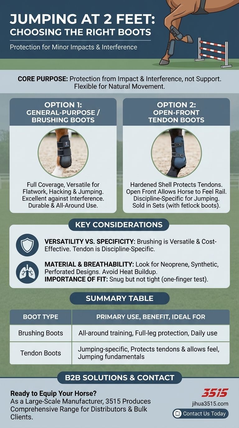 ¿Qué tipo de botas se sugieren para saltar a 2 pies? Opciones versátiles y protectoras Guía Visual