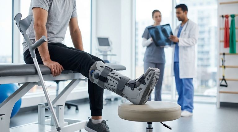 What types of injuries benefit from using a walking boot? A Guide to Effective Recovery
