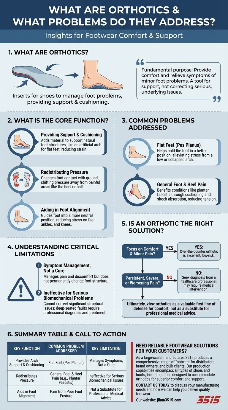 O que são palmilhas ortopédicas e que problemas elas resolvem? Encontre o Suporte Certo para Seus Pés Guia Visual