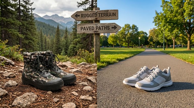 Les chaussures de randonnée sont-elles recommandées comme chaussures de marche ? Pourquoi elles sont mal adaptées pour le trottoir