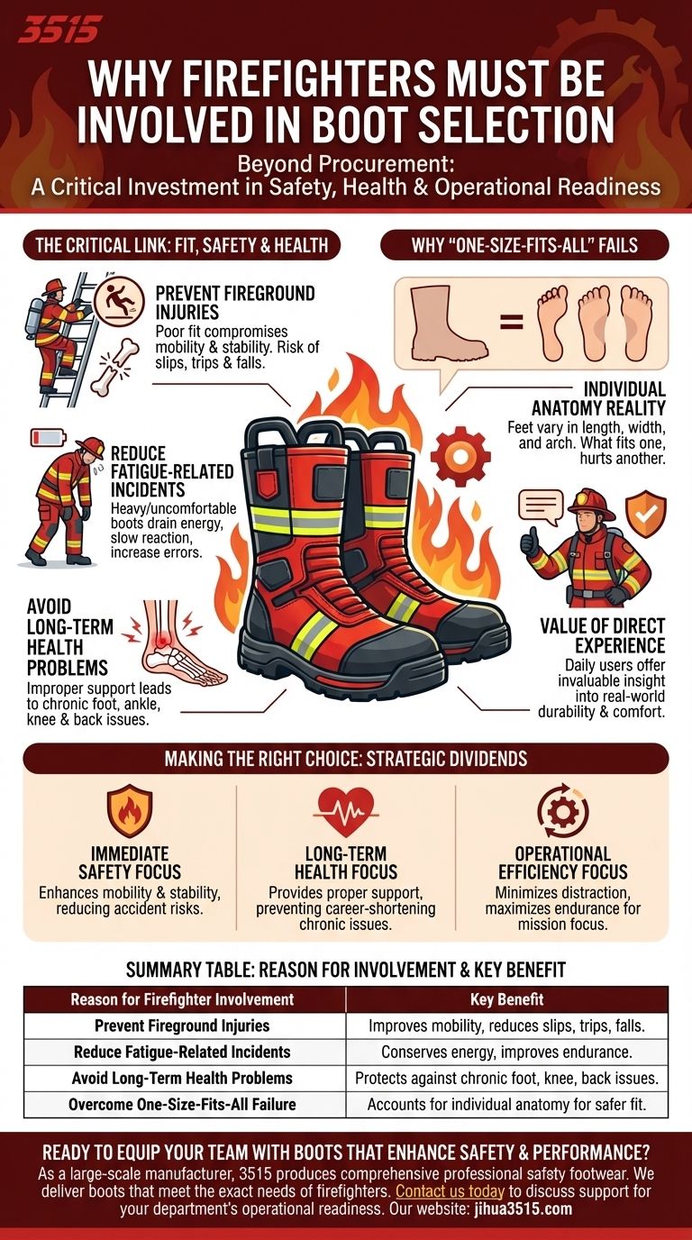 消防士がブーツ選びに関与すべきなのはなぜですか？ユーザーからのフィードバックで安全とパフォーマンスを向上させる ビジュアルガイド