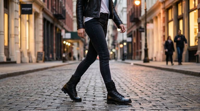 プラットフォームレースアップブーツのスタイリング方法とは? プロポーションをマスターしてエッジの効いたルックを作成する