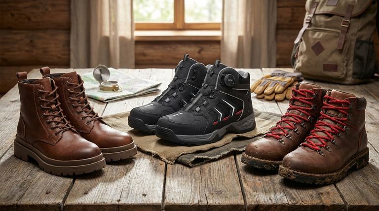 ¿Cuáles son los diferentes tipos de botas con cordones? Encuentra tu ajuste perfecto para moda, trabajo o senderismo