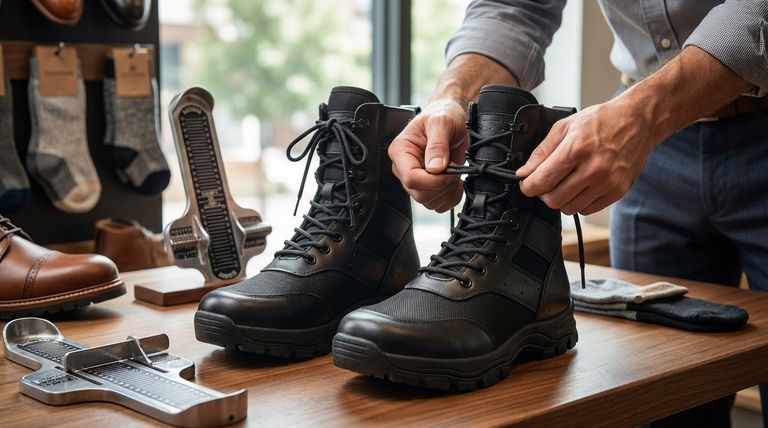 穿系带靴子的关键技巧是什么?实现完美贴合与舒适