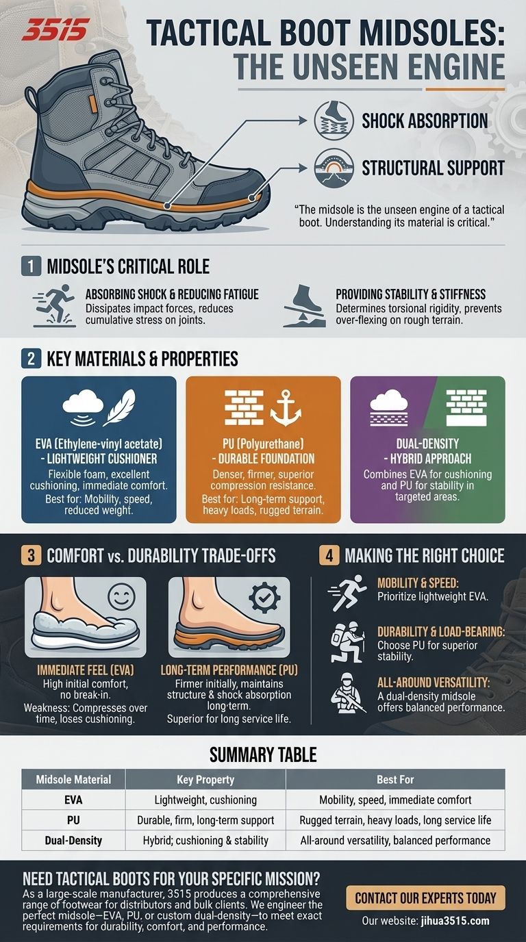 Quelles sont les caractéristiques des semelles intermédiaires des bottes tactiques ? Choisissez le bon soutien pour votre mission Guide Visuel