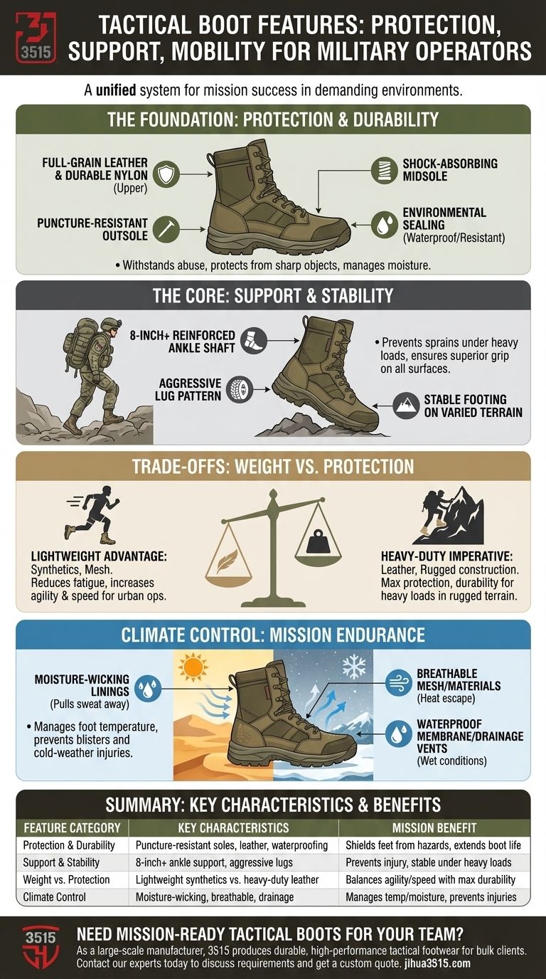 Quais são as características importantes das botas táticas para operadores militares? Um guia para calçados essenciais para missões Guia Visual