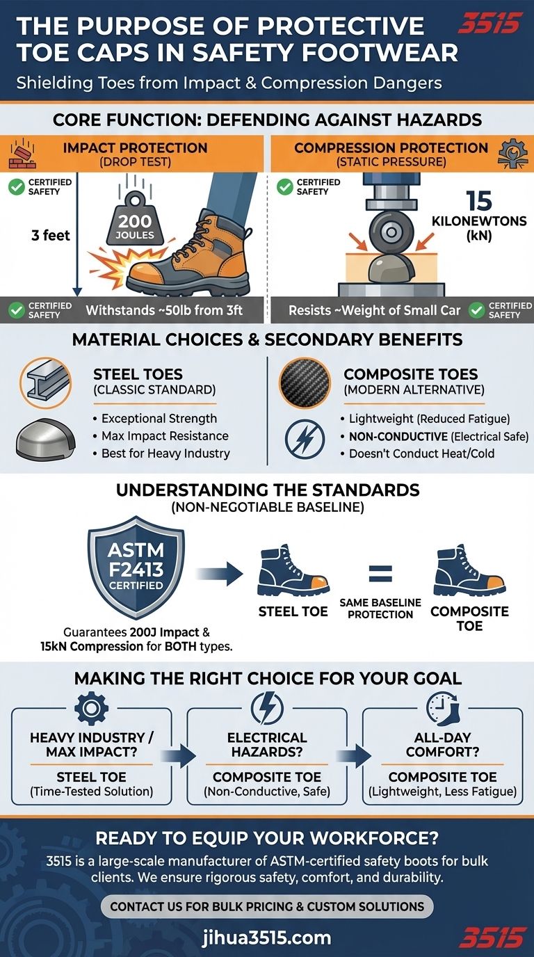 Was ist der Zweck von schützenden Zehenkappen in Sicherheitsschuhen? Wesentlicher Schutz für Ihre Arbeitsumgebung Visuelle Anleitung