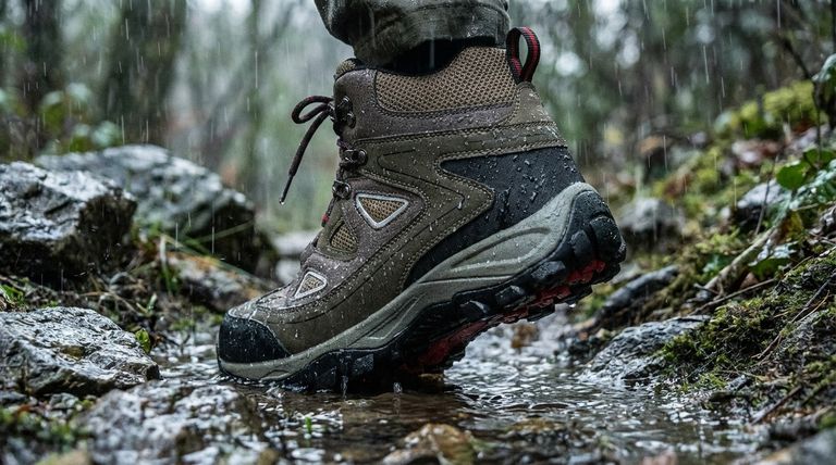 Quali sono le caratteristiche avanzate degli scarponi tattici per l'impermeabilizzazione e il controllo dell'umidità?