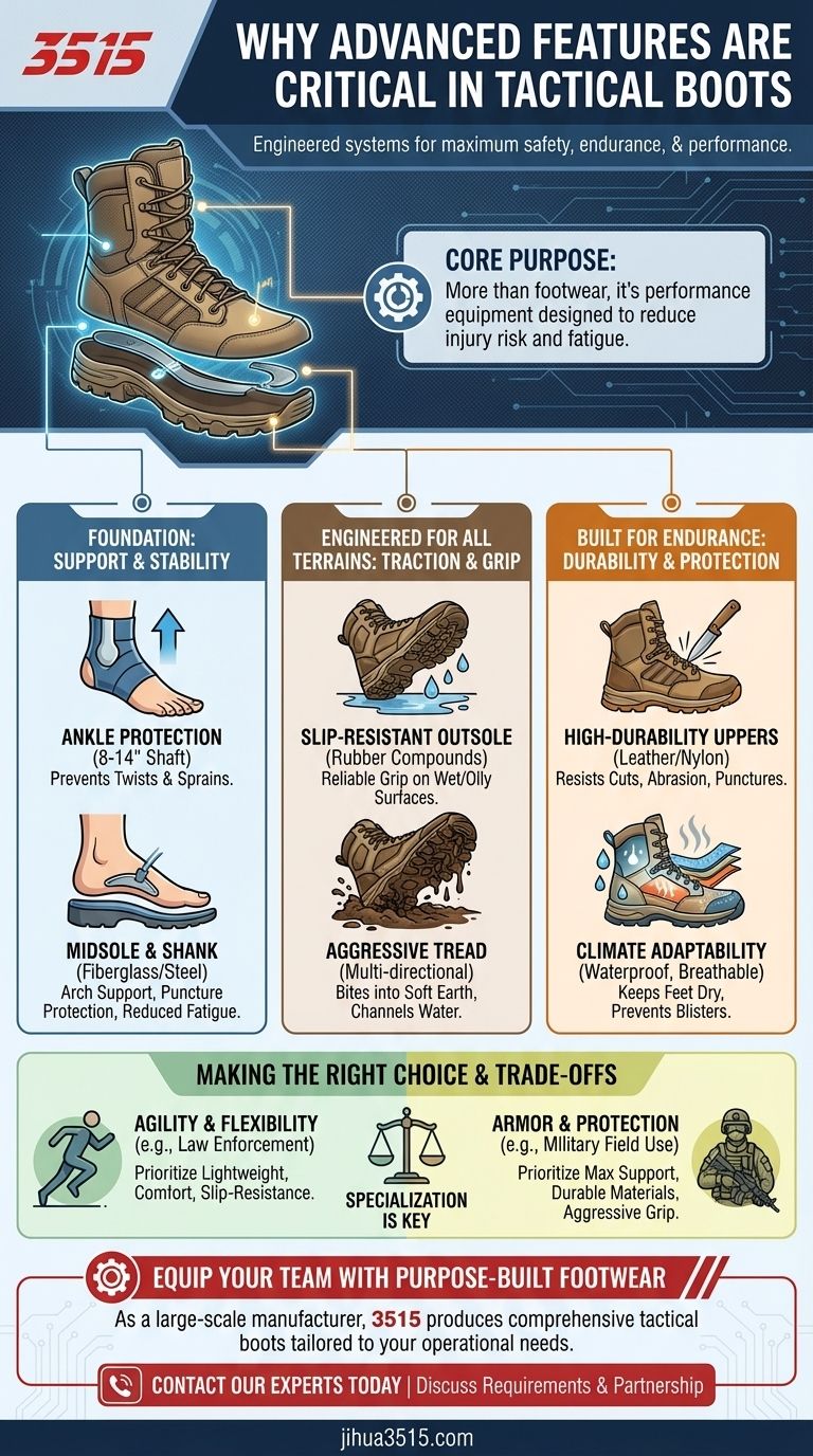 ¿Por qué son importantes las características avanzadas en las botas tácticas? Maximizar la seguridad y el rendimiento Guía Visual