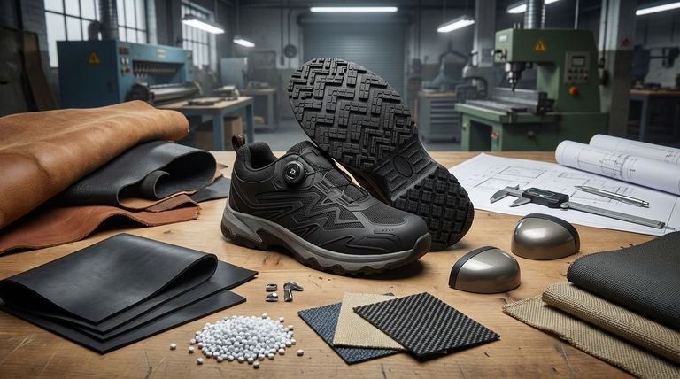 ¿Cuáles son los materiales comunes utilizados en las botas de seguridad? Una guía de materiales de calzado duradero