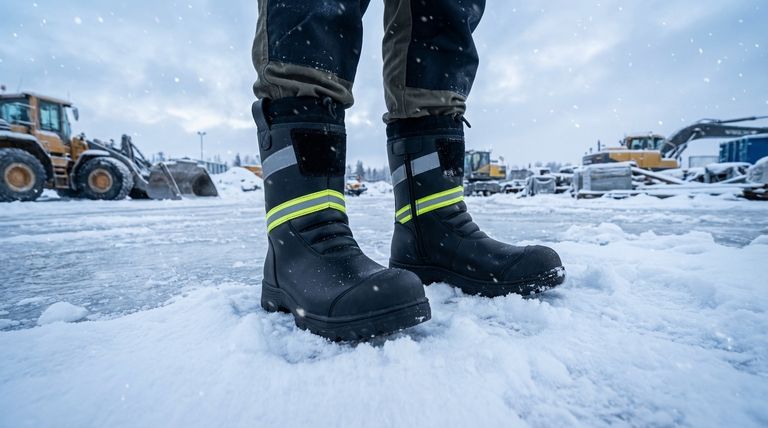 ما هي الميزات التي تجعل الأحذية المعزولة والمقاومة للماء مناسبة للطقس القاسي؟ دليل أقصى للحماية