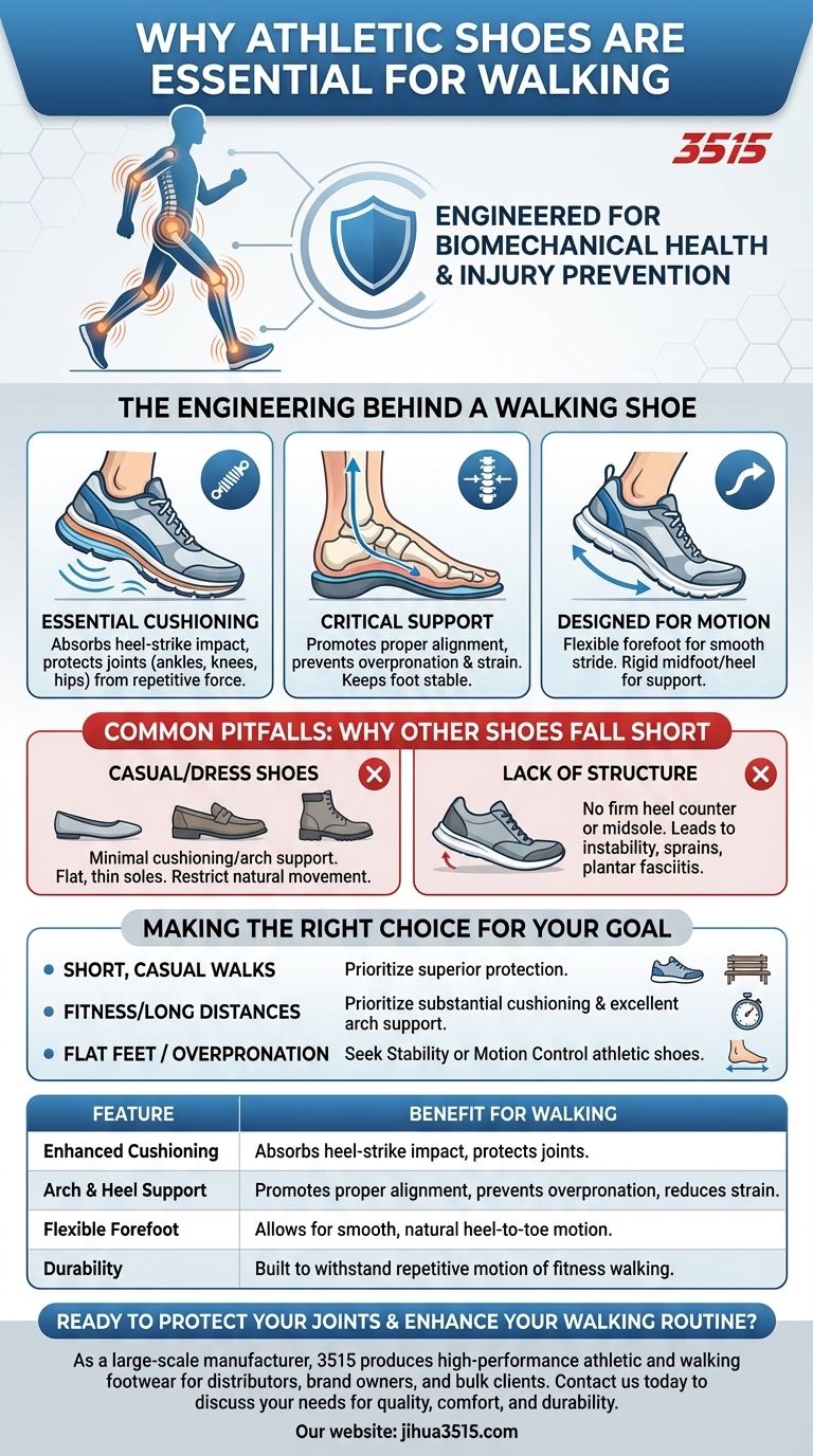 ¿Por qué se recomiendan las zapatillas deportivas para caminar? La clave para la protección articular y la prevención de lesiones Guía Visual