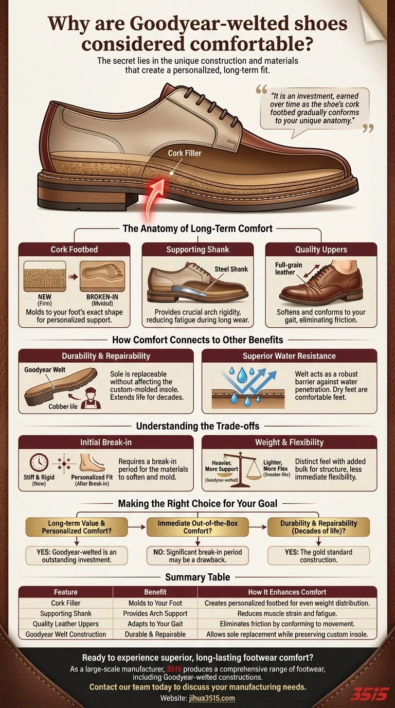 Pourquoi les chaussures cousues Goodyear sont-elles considérées comme confortables ? Découvrez le secret d'un soutien personnalisé Guide Visuel