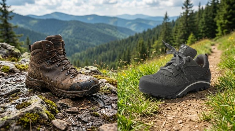 Quais são as diferenças entre botas de caminhada de couro integral e sintéticas? Escolha a Bota Certa para a Sua Trilha