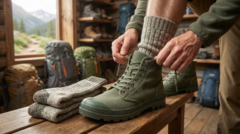 Pourquoi est-il conseillé d'apporter des chaussettes de randonnée lors de l'essayage de nouvelles chaussures ? Assurez un ajustement parfait et prévenez les ampoules