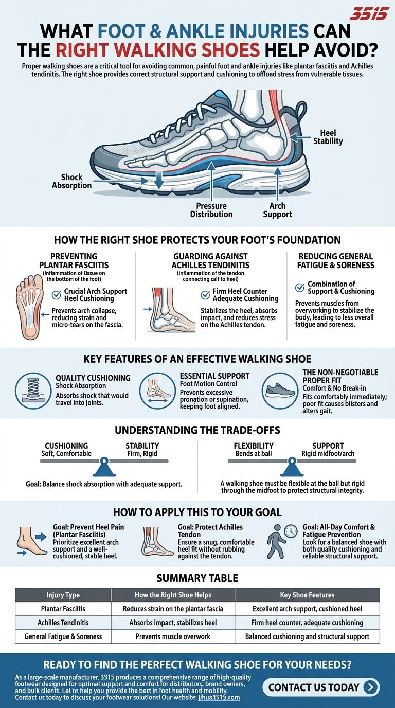 Quali infortuni a piedi e caviglie possono essere evitati con le scarpe da camminata giuste? Proteggi la tua mobilità con il giusto supporto Guida Visiva