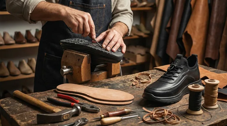 Como a reparabilidade dos sapatos Goodyear welt beneficia o proprietário? Invista em Décadas de Uso