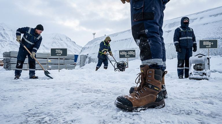 Comment les indices d'isolation des bottes de travail sont-ils mesurés ? Un guide pour choisir la chaleur adéquate