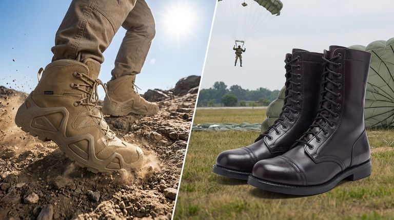 戦闘ブーツとジャンプブーツの主な違いは何ですか?目的別に作られたフットウェアのガイド