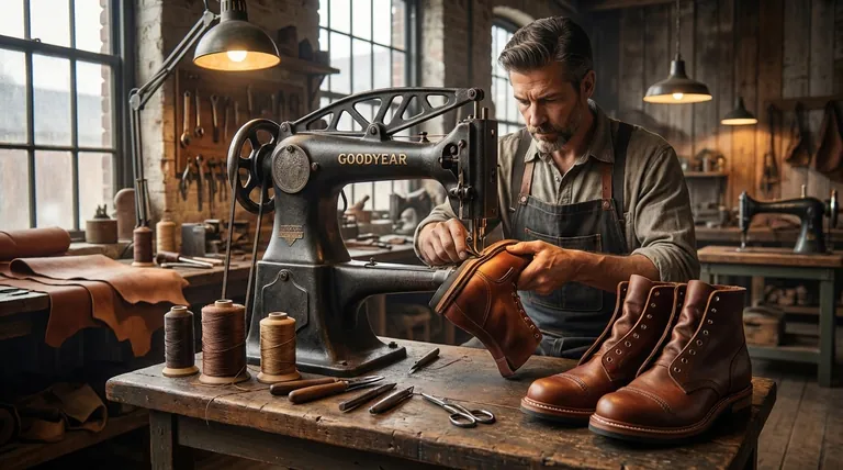 Qui a inventé la machinerie utilisée pour le procédé Goodyear welt ? L'histoire de Charles Goodyear Jr.